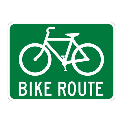 D11-1 BIKE ROUTE SIGN