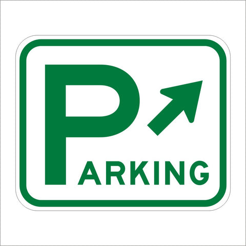 D4-1 PARKING ARROW SYMBOL SIGN