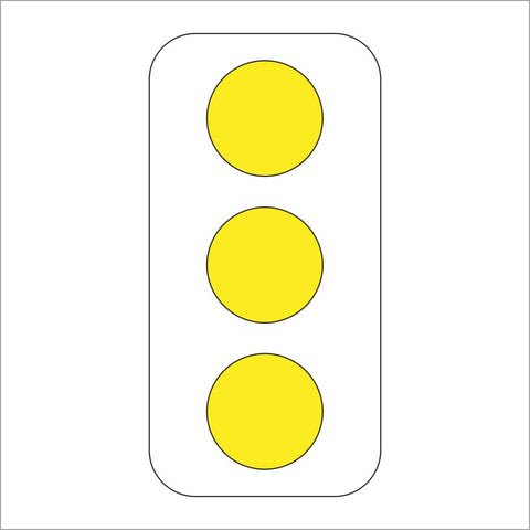 OM2-1V TYPE K MARKER SIGN