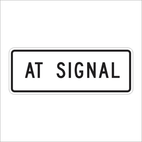 R739 (CA) AT SIGNAL SIGN Main Street Signs, Athaco Inc.