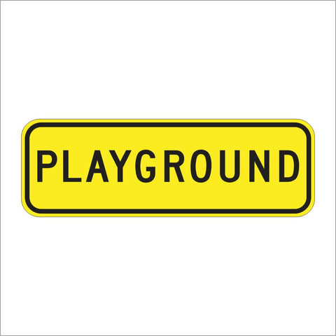 SW49 (CA) PLAYGROUND SIGN