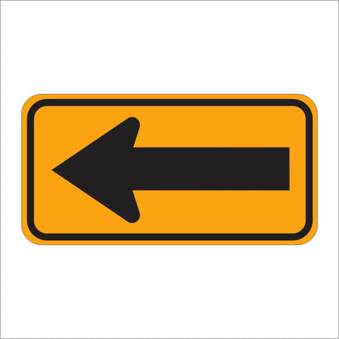 W1-6 DIRECTION LARGE ARROW SIGN