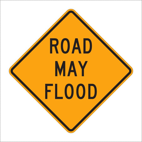 W8-18 ROAD MAY FLOOD SIGN