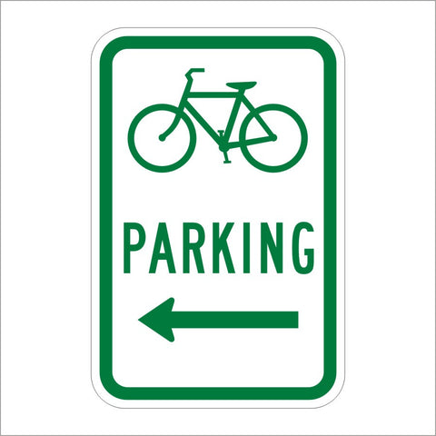 Shop for Bicycle Parking Aluminum Sign (EGR Reflective) | BannerBuzz