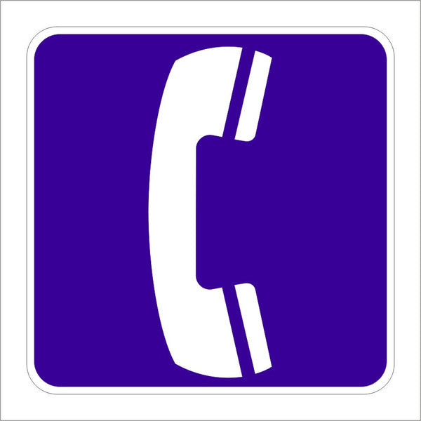 D9-1 PHONE (SYMBOL) SIGN – Main Street Signs, Athaco Inc.