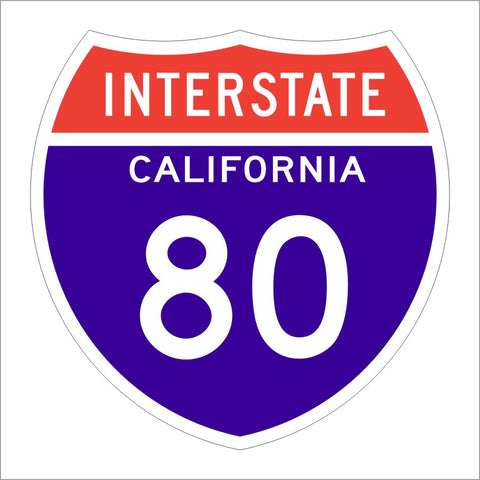 G27-2 INTERSTATE (CALIFORNIA) SHEILD SIGN