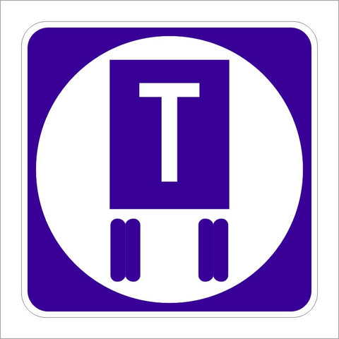 G66-56 (CA) STAA TRUCK TERMINAL SIGN – Main Street Signs, Athaco Inc.