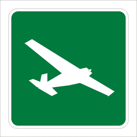 G94-1 (CA) CONVENTIONAL AIRPORT SYMBOL SIGN