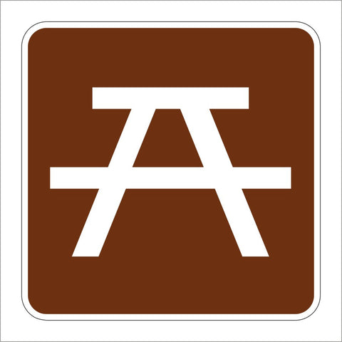 RS-044 PICNIC SITE SYMBOL SIGN