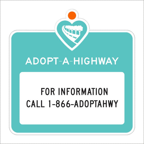 S32 (CA) ADOPT A HIGHWAY SIGN
