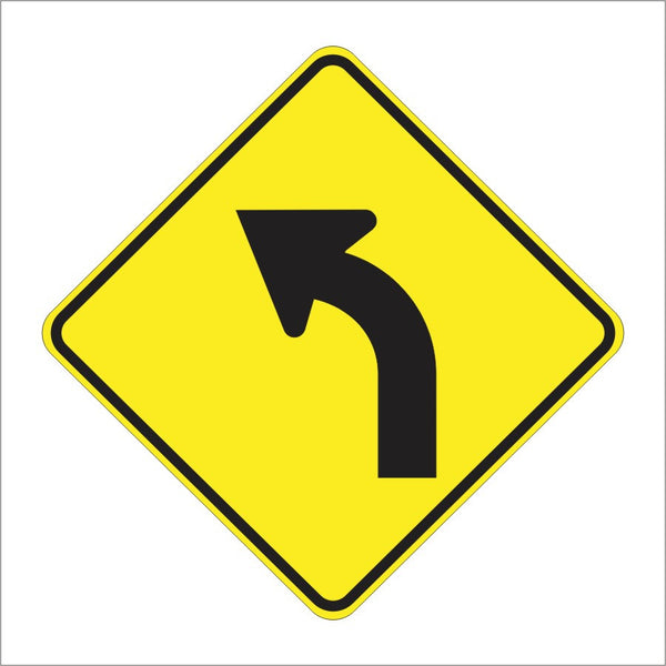 W1-2 CURVE SYMBOL SIGN – Main Street Signs, Athaco Inc.