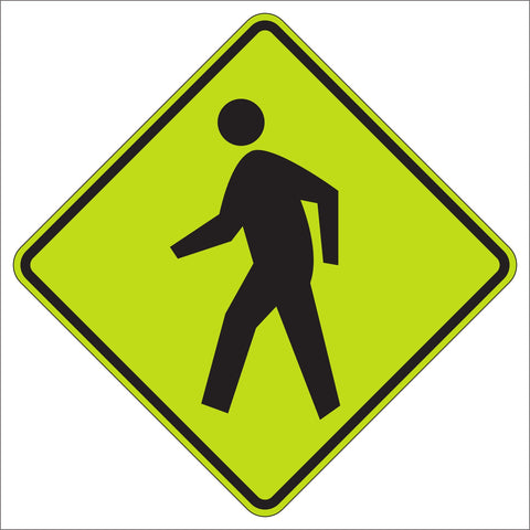 school pedestrian sign