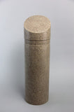 Innoplast 11" x 39" Tan (Sandstone) Granite Decorative Slant Top Bollard Cover #30 (11.15" ID) (Max pipe height - 27")