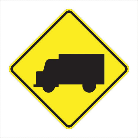 W106 Sign W11-10 TRUCK SIGN – Main Street Signs, Athaco Inc.